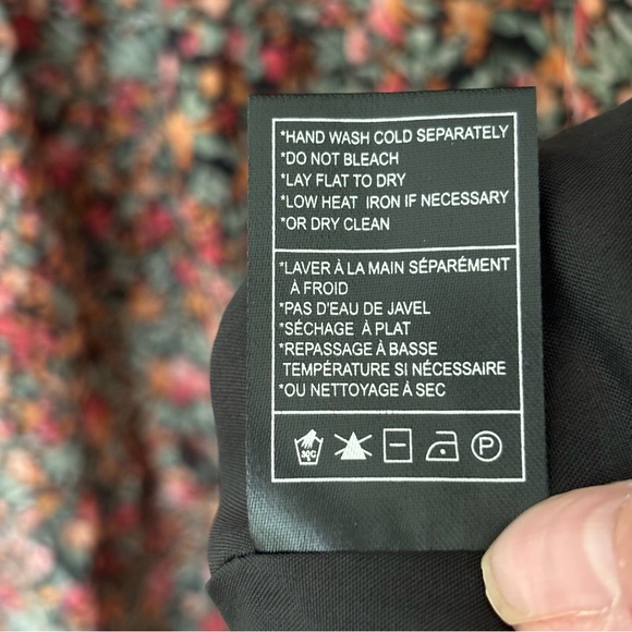 BB Dakota Steve Madden Ditsy Dress Floral Size Large NWT - Picture 14 of 16